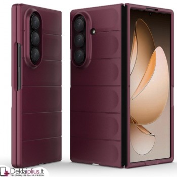 Magic Shield plastikinis dėklas- bordo spalvos (Samsung Galaxy Z Fold 7) Magic Shield plastikinis dėklas- bordo spalvos (Samsung Galaxy Z Fold 7)